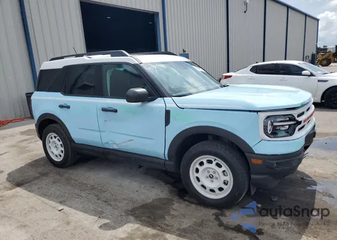 2024 Ford Bronco Sport Heritage из США, поврежденный, VIN 3FMCR9G64RRE97998